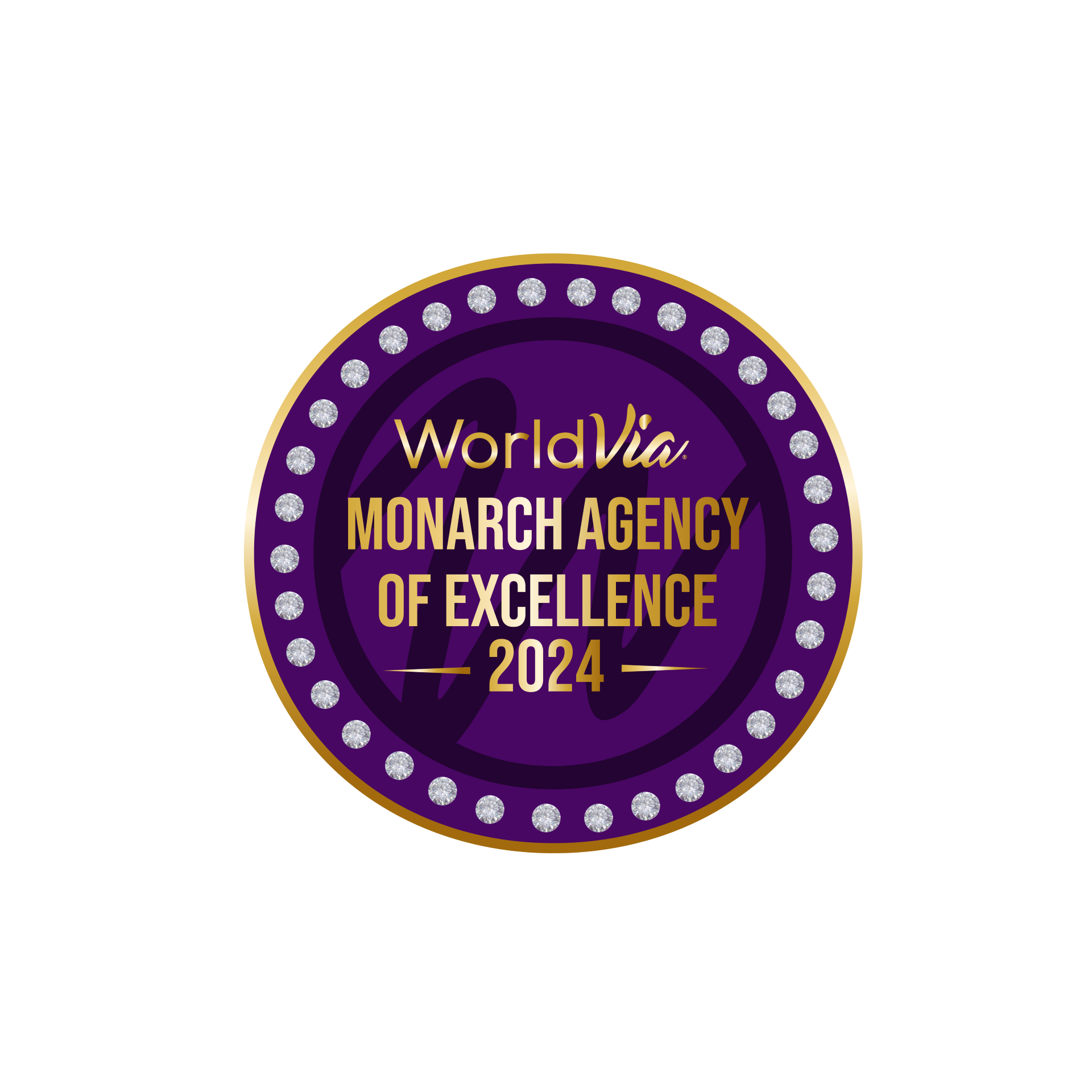 WorldVia Monarch Agency of Excellence 2024 badge