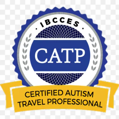 IBCCES Certified Autism Travel Professional badge